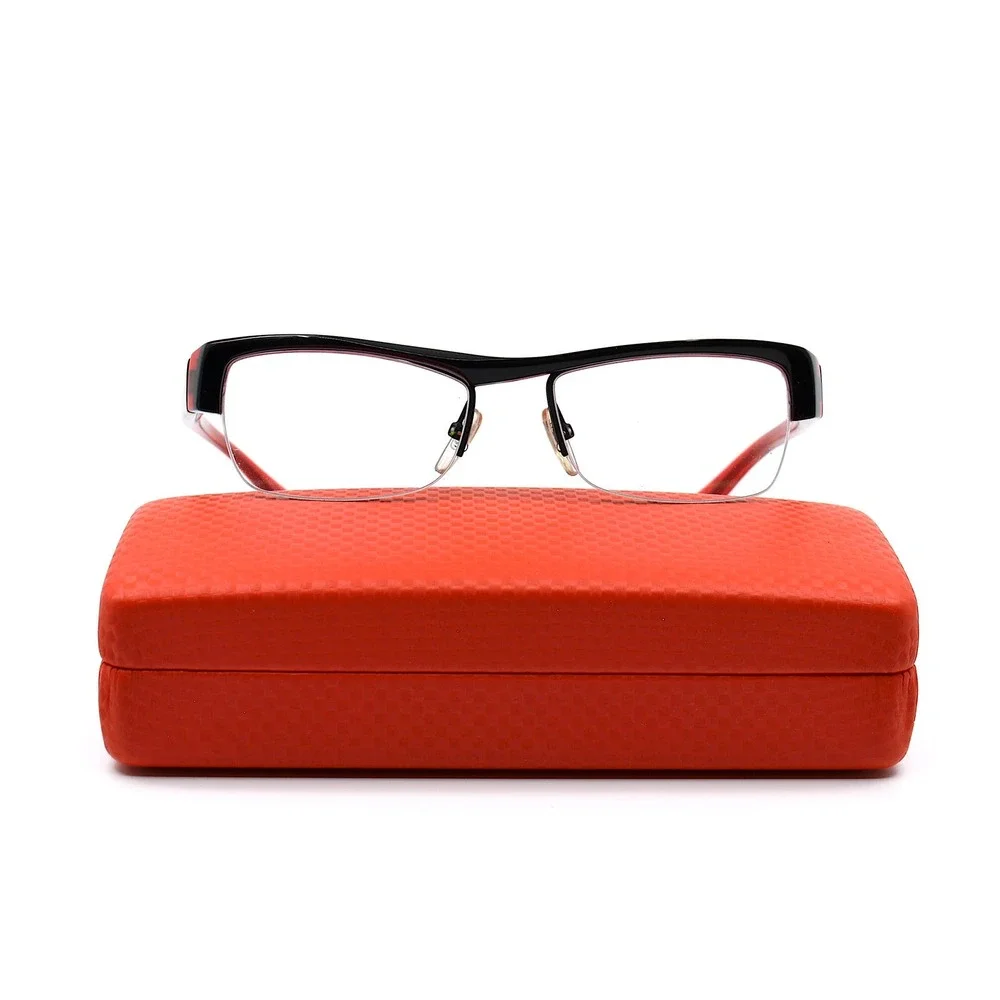 ALAIN MIKLI AL 0794 0013 BLACK RED AUTHENTIC EYEGLASSES - Picture 5 of 9